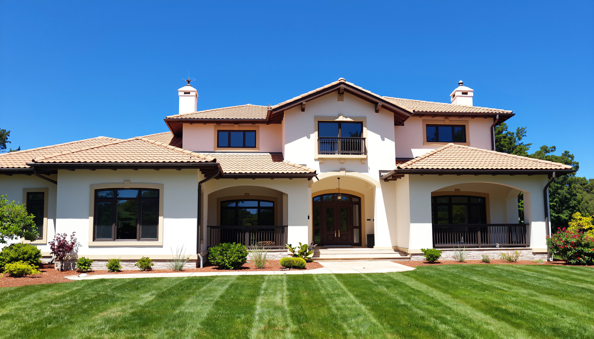 Santa Maria, CA home seamless gutters